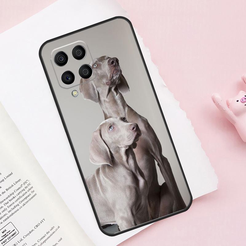 Weimaraner Dog Case For Samsung Galaxy M15 M35 M55 M51 M31 M21 M11 M16 M36 M56 M53 M12 M32 M52 M14 M34 M54