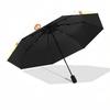 1pc Cute Cartoon Lamb Automatic Opening/Closing Umbrella with Wings - Portable Folding Design, 8-Bone Iron Frame Outdoor Umbrella for Fans, Travelers,