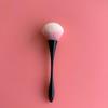 Compact Makeup Brush for Powder, Nail Dusting, Contouring, and Blush Application