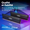 RAM memory - CRUCIAL - DDR5 PRO Overclocking - 32GB kit (2x16 GB) - 6000 MT/s - CL36 - Heat sink - CP2K16G60C36U5W