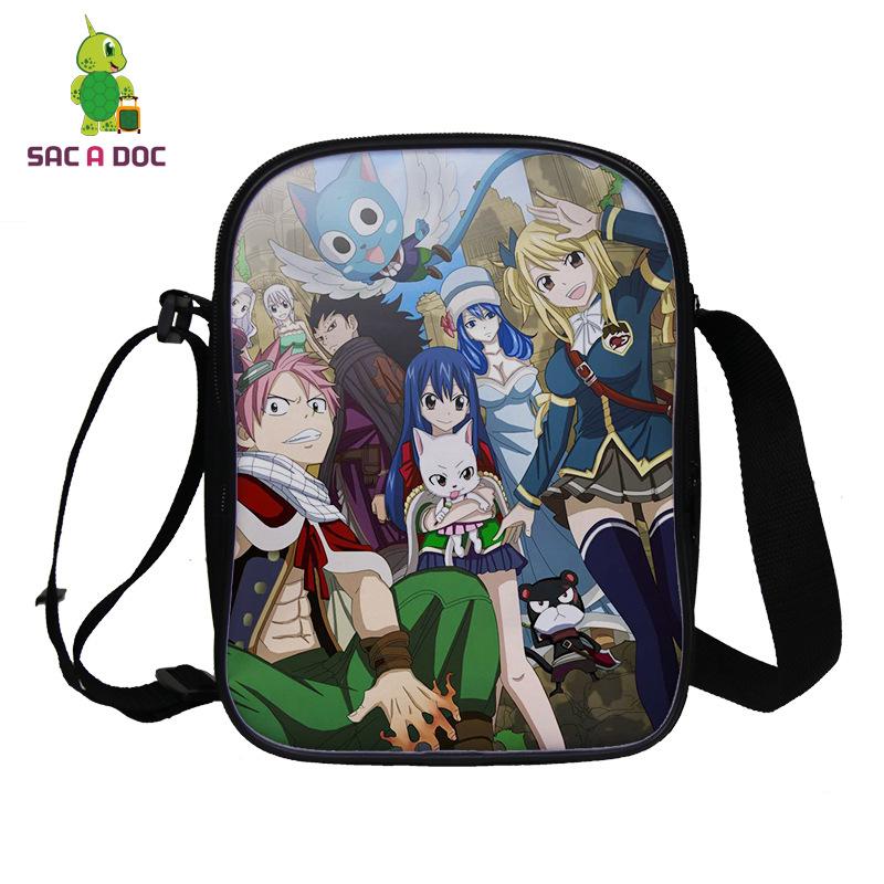 Anime Goblin Tail Peripheral 3D Full Color Printed Shoulder Bag Teen Student Crossbody Bag