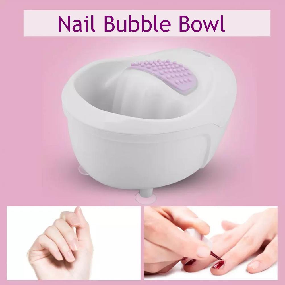 Electric Massage Nail Soaking Bowl Manicure Hand Bowl Vibration Spa Massage Relaxing Manicure