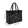 Cracked Pattern Tote Bag Large Capacity Shoulder Handbag for Daily Use