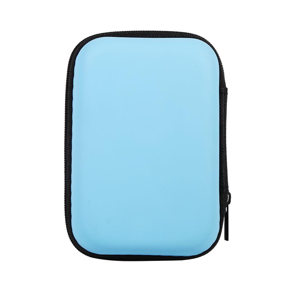Storage Bag Gadgets   Portable Case For Earphone U Disk Data Cable Hot (Red)