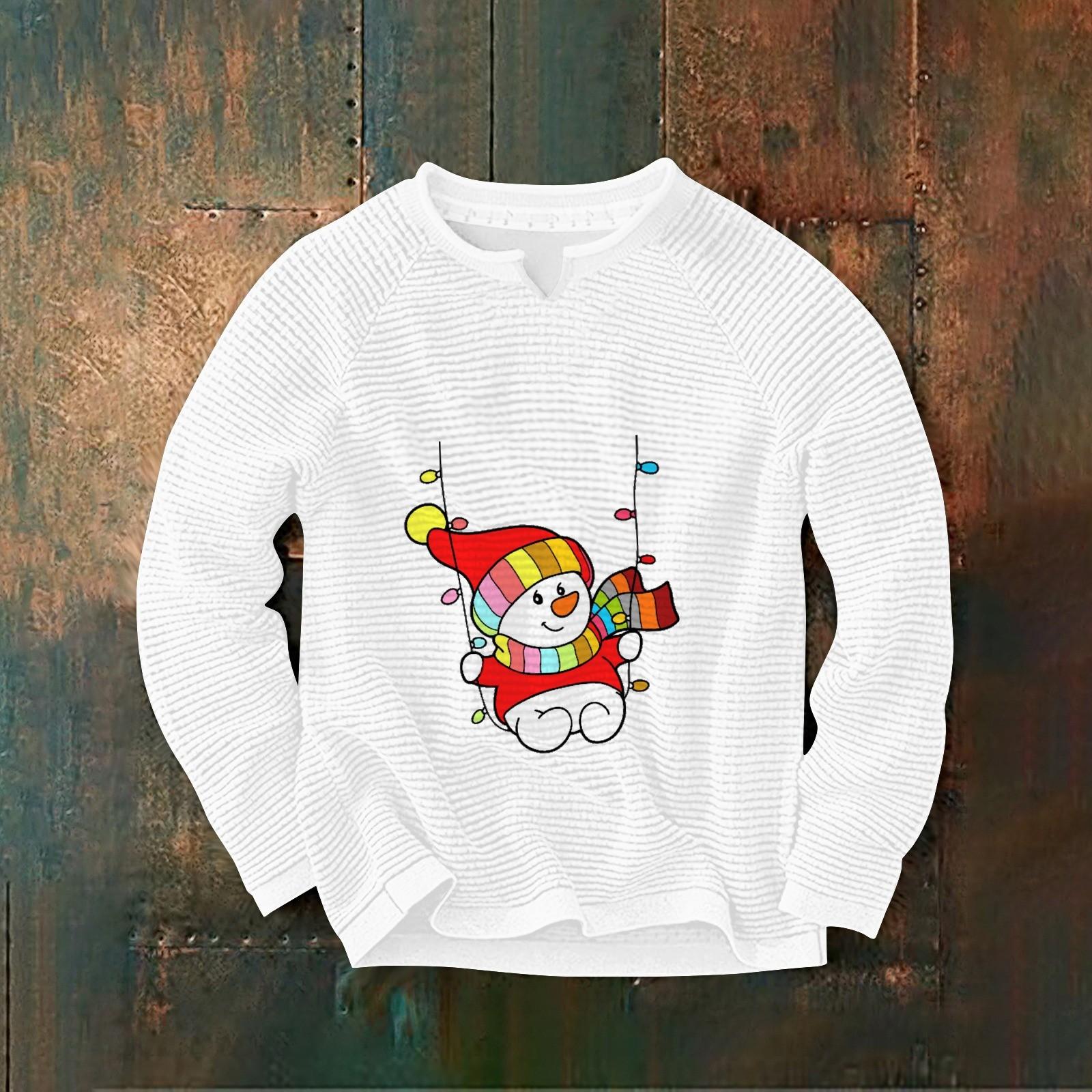 

Мужская толстовка с капюшоном свободного кроя с принтом кукурузного зерна и круглым вырезом XXXL белый