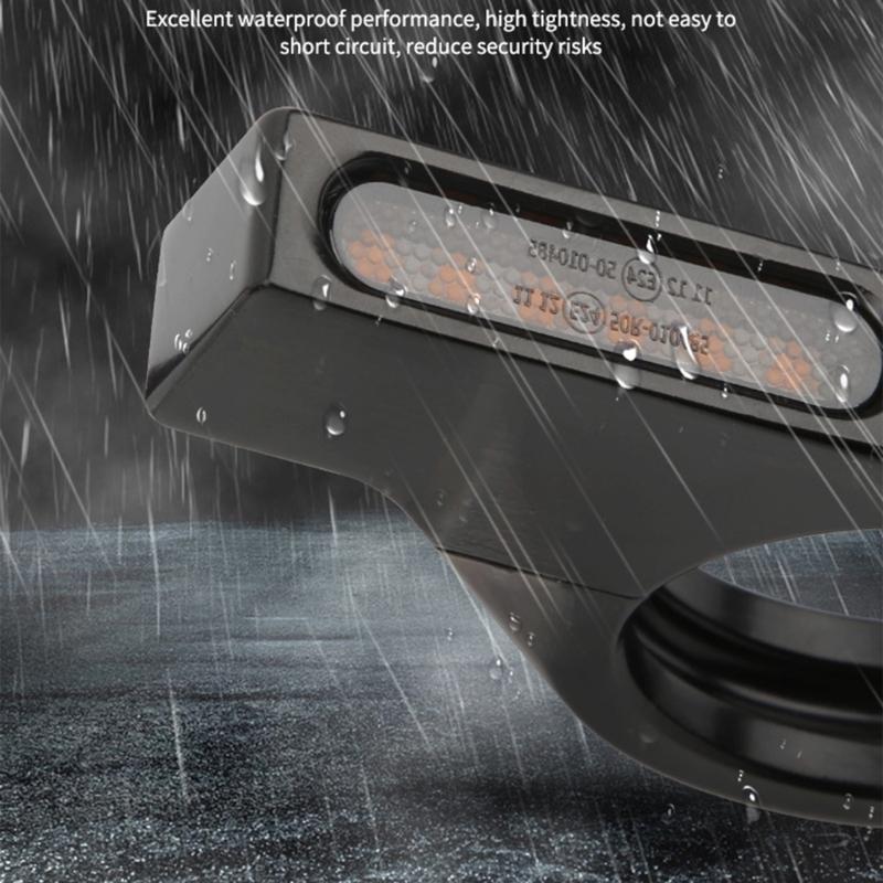Sequential Flowing Indicator Motorcycle LED Running Turn Signal Light Waterproof