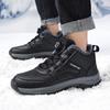 2024 Waterproof Winter Men Women Sneakers Original Leather Warm Snow Boots Men Work Casual Shoes High-top Non-slip Ankle Boots