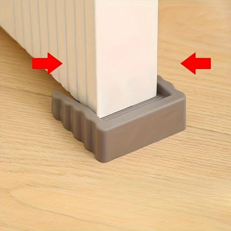 2pcs Creative Windproof Door Stopper, Plastic Matte Surface Wedge, Safety Door Blocker, Anti-collision Door Stopper Available