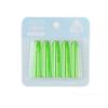 5PCS/set Pen Cover Clear Plastic Pencil Cap Transparent Pencil Top Pencil Protective Cap Extender
