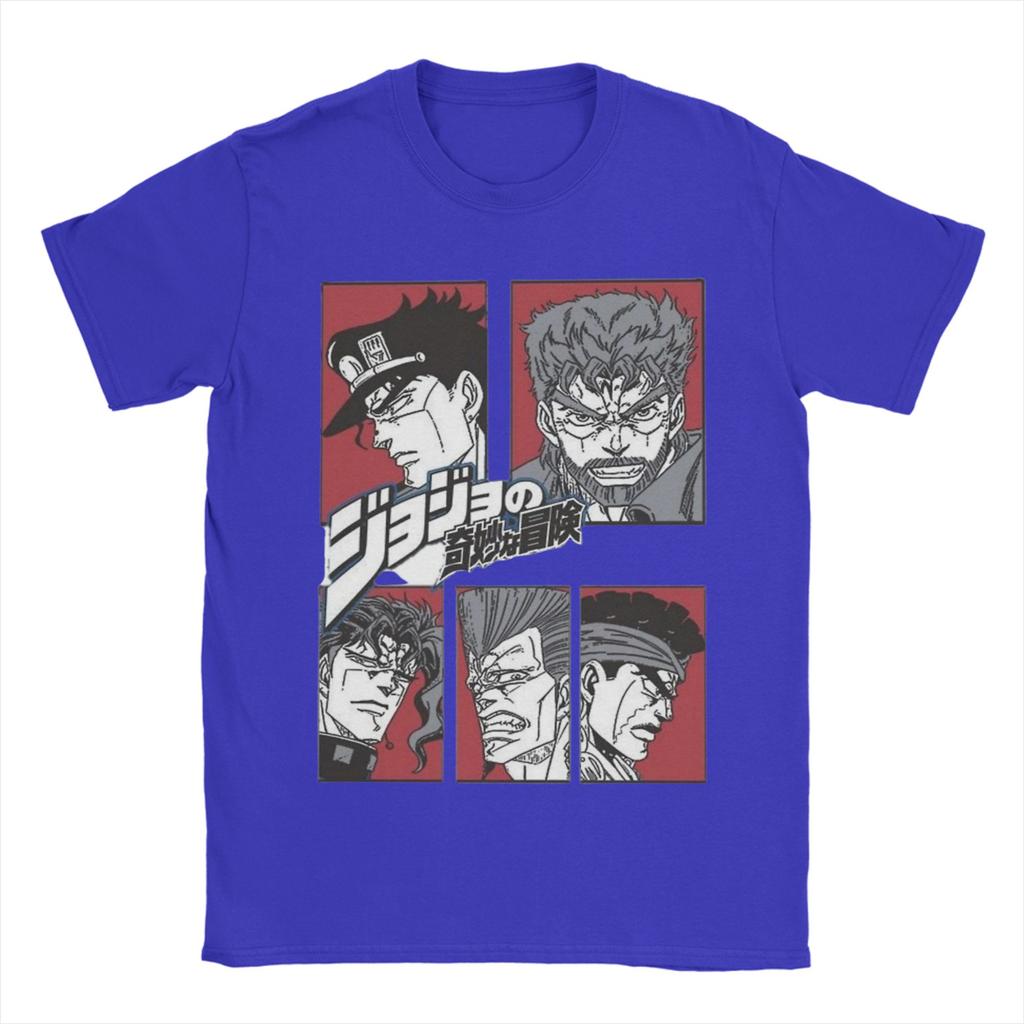 Cool Chrono Pulse Fighters JoJos Bizarre Adventure TShirt for Unisex O Neck  Cotton T Shirt  Short Sleeve Tee Shirt Clothing