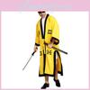 Halloween Scary Costume For Men Featuring A Bewitching Taoist Robe And Hat