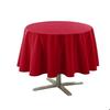 Nappe ronde - EDEN - Essentiel - Ø 180 cm - Rouge - Anti-tache