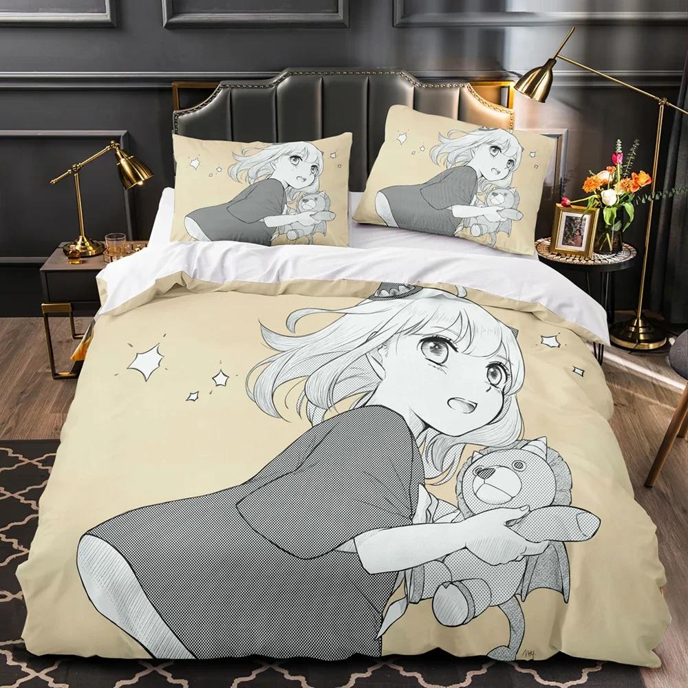 Anime SPY×FAMILY Anya Forger Comfortable Duvet Quilt Cover Pillowcase Bedding Set Children Bedroom Decoration Home Textile