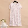 Elegant Summer Loose Long Dresses Women Oversize Short Sleeve Dress
