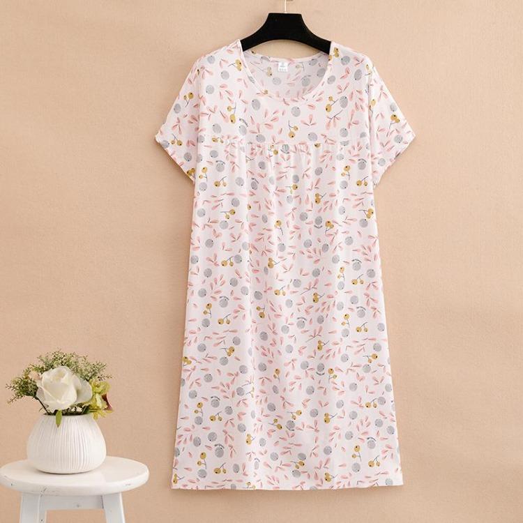 Elegant Summer Loose Long Dresses Women Oversize Short Sleeve Dress