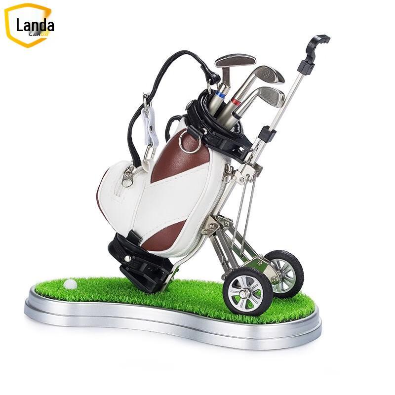 Landa Golf Cart Pen Holder Desk Gift Set