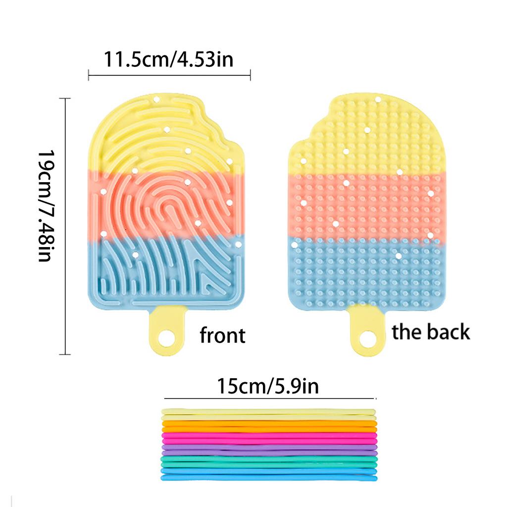 Sensory Space Activity Board Decompression Board Silicone Children'S Day Puzzle Toy