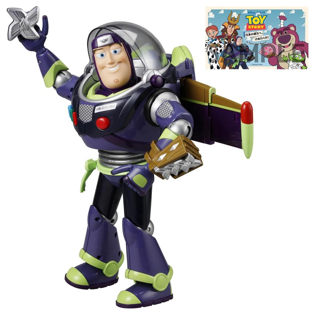 Bonus TAKARA TOMY Toy Story 30th Anniversary Talking Figure Buzz Lightyear NINJA [Manufacturer's Included] Life-Size ver.