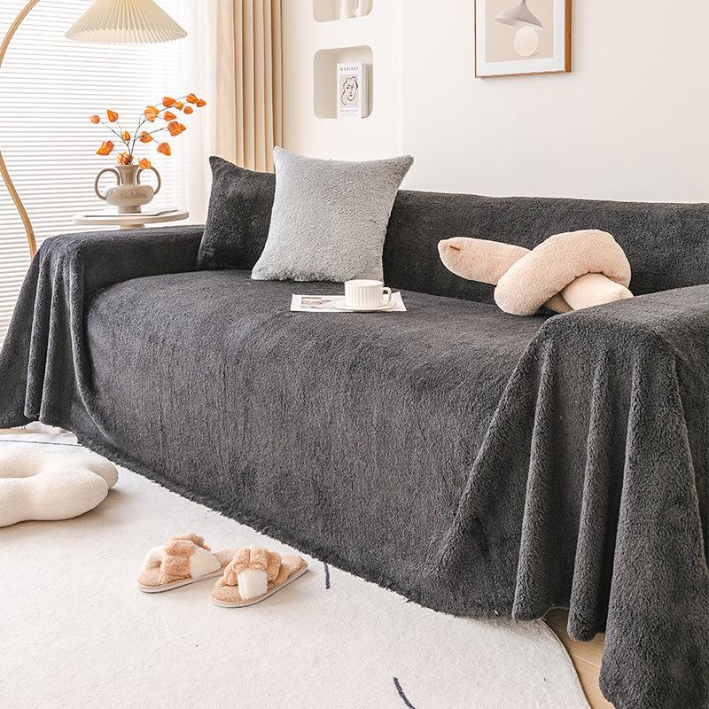 High-End Atmosphere Sofa Towel Living Room All-Inclusive Universal Dust Cover Nap Blanket Autumn and Winter