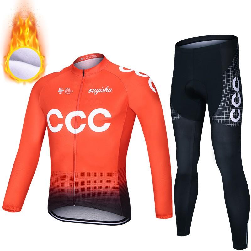 1 Thermal Fleece Cycling Suit Men Women Winter Mountain Bike Riding Warm Outdoor Sport Wear