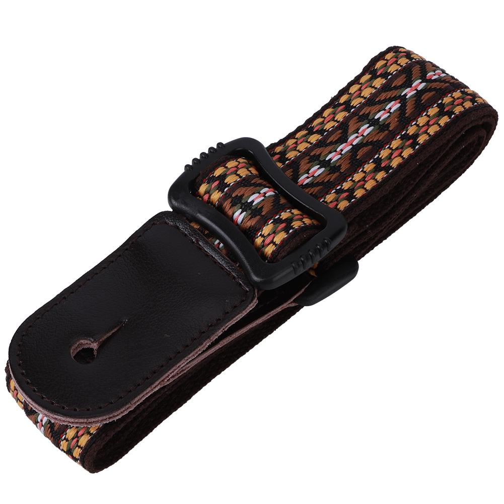 

Ukulele Strap Ethnic Style 4 String Guitar for Adults Children Adjustable Length 70120cmYellow жёлтый