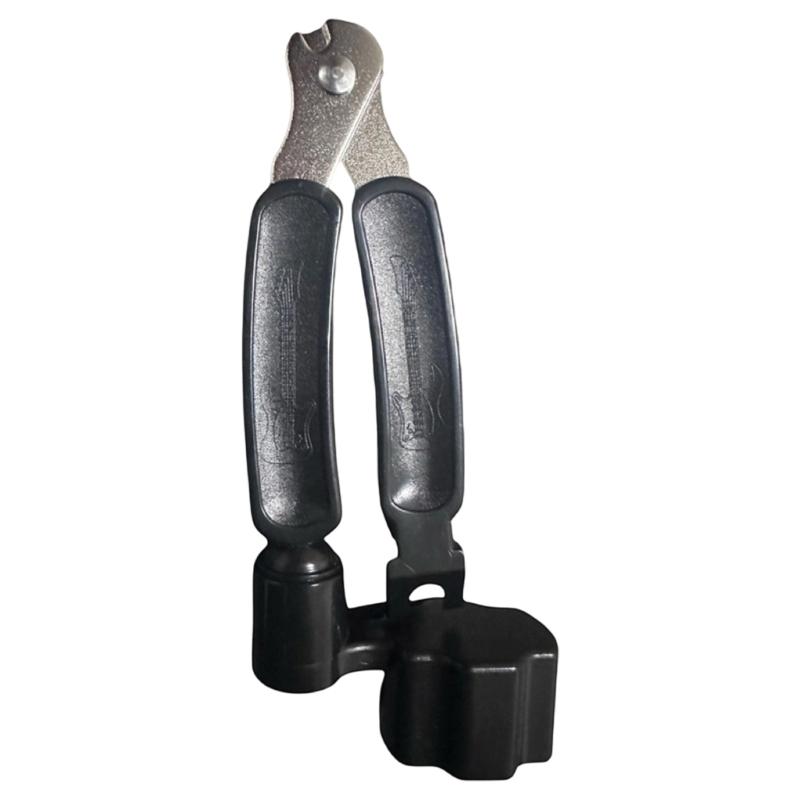 Guitar String Winder Cutter Bridge Pin Puller Guitar String Changing Tool Guitar Maintenance Tool for Mandolin, Ukuleles 1