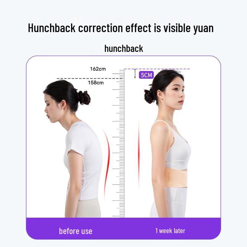 Posture Corrector Lumbar Traction Belt for Back Training and Alignment