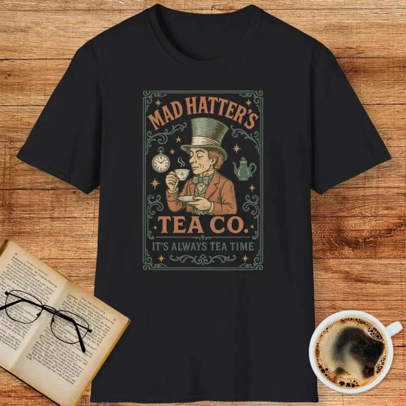 Cute Alice In Wonderland Book TSHIRT Unisex4 S