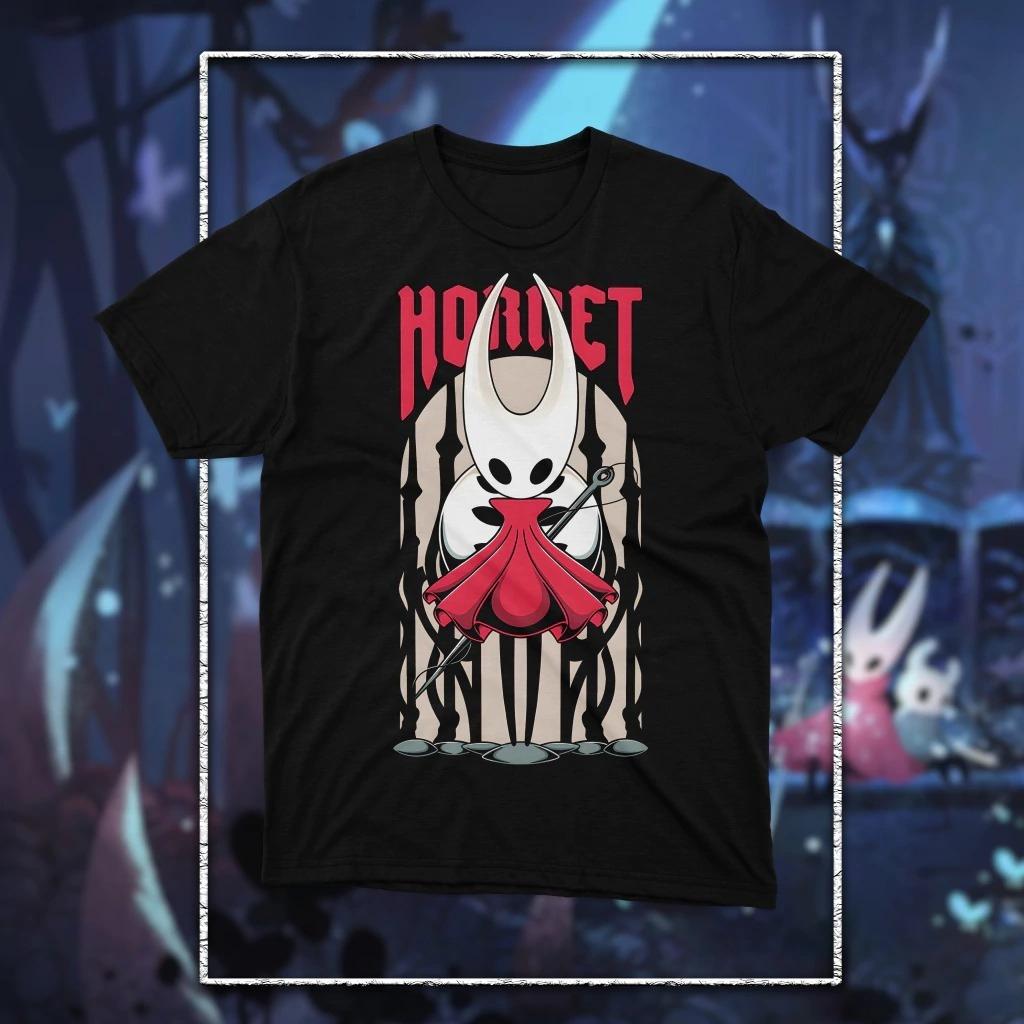 Hot Game Hollow Knight Silksing Printed T-shirt Men Women Cotton Loose Oversized Y2k Short Sleeve T-shirt High Quality Clothing
