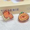 Capybara Photo Binder Clips Acrylic PP Test Paper Clip Multifunctional Capybara Acrylic Clip