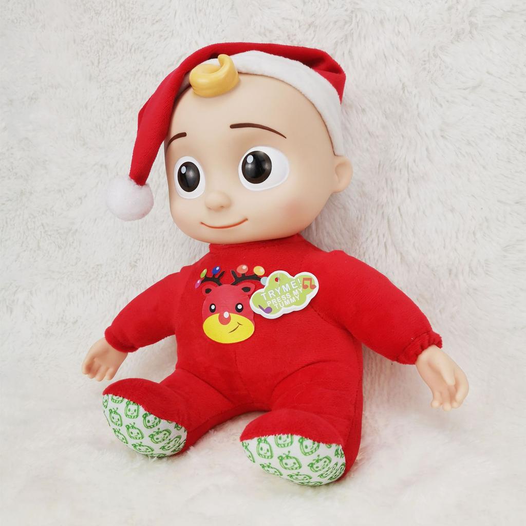 Cocomelon Peluş Şarkı Söyleyen Müzikli Vinil Bebek İngilizce Müzik JoJo LOLS Bebek Çocuk Noel Oyuncakları Çocuk Arkadaşı Doldurulmuş Hayvanlar