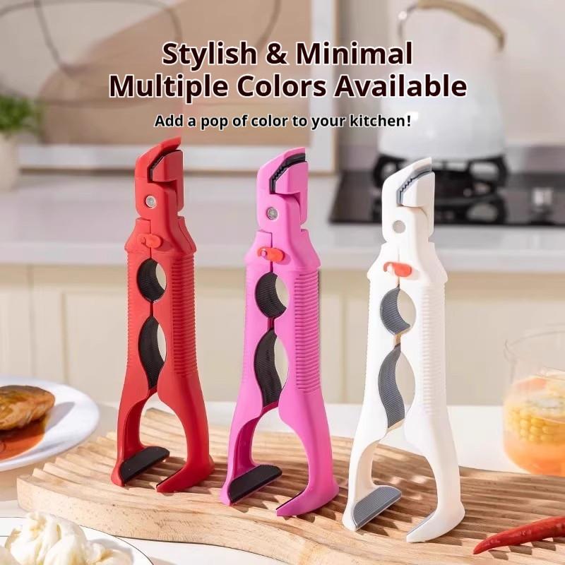 Anti-hot Clip Lifter Anti-scald Clip Silicone Kitchen Anti Scald Plate Bowl Dish Pot Holder Kitchen Accessories Gadget
