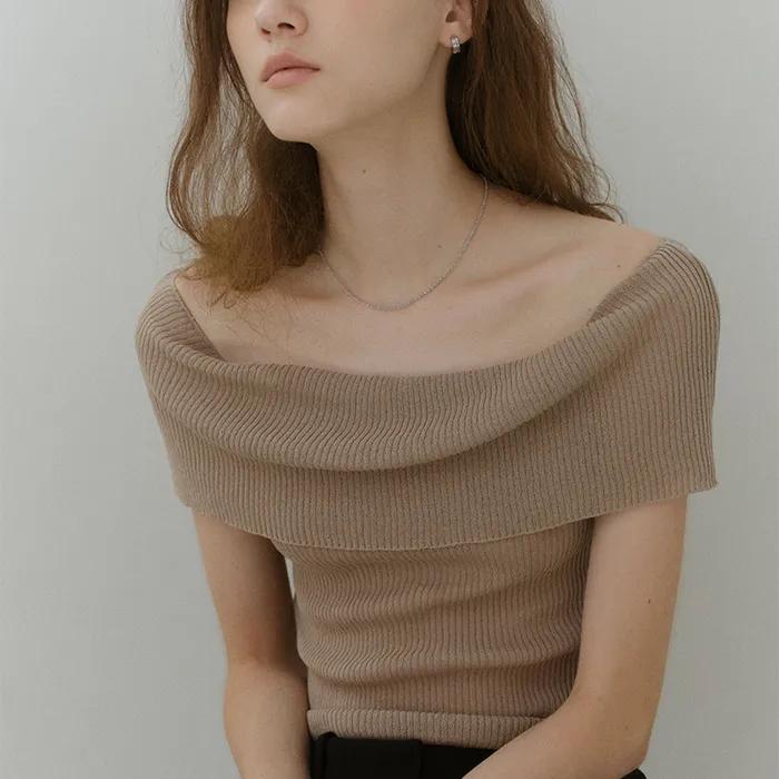 [White gold] Tinkle Necklace