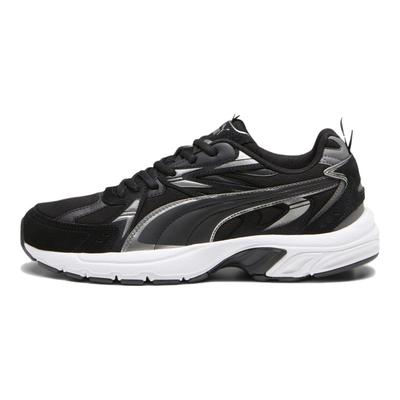Milenio Shock Absorbing Breathable Low Top Casual Shoes Men Sneaker Black 393489-01
