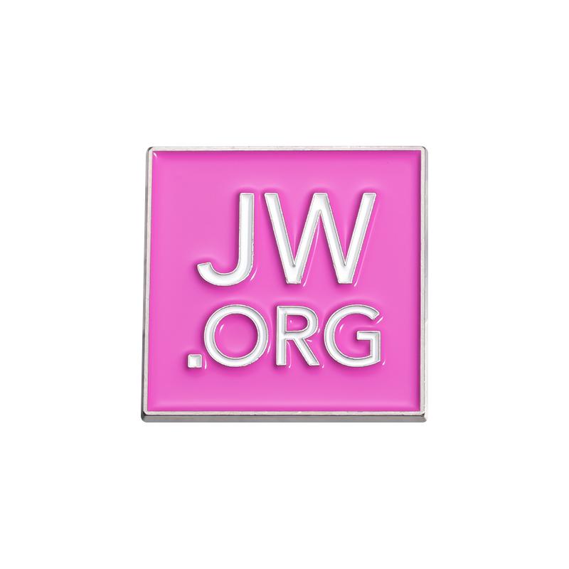 JW.ORG Enamel Pins Custom Jesus Brooches Lapel Badges Cartoon Colorful Simple Jewelry Gift for Kids Friends