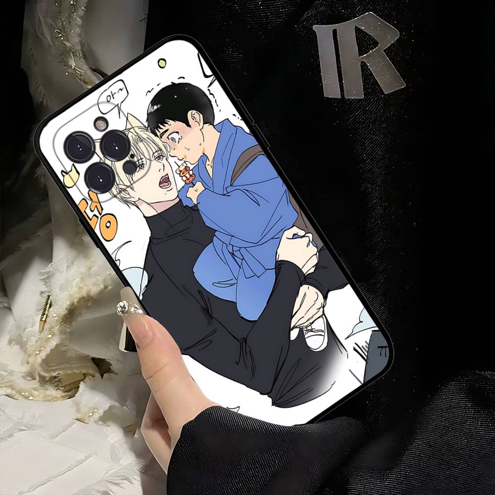 Backlight Bl Anime Phone Case For Iphone 16 15 17 13 14 12 11 Pro Max Plus Black Shell Cover Case
