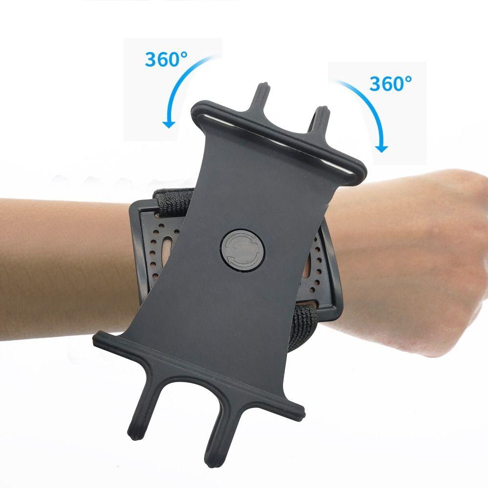 Rotatable Gym Running Arm Band Holder Arm Strap Bracket Phone Case Holder Phone Wrist Strap