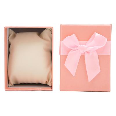 Cutie Depozitare Ceasuri Bowknot Carcasă Ceasuri Cutie Cadou Ceasuri pentru Aniversare de Crăciun AniversareRoz