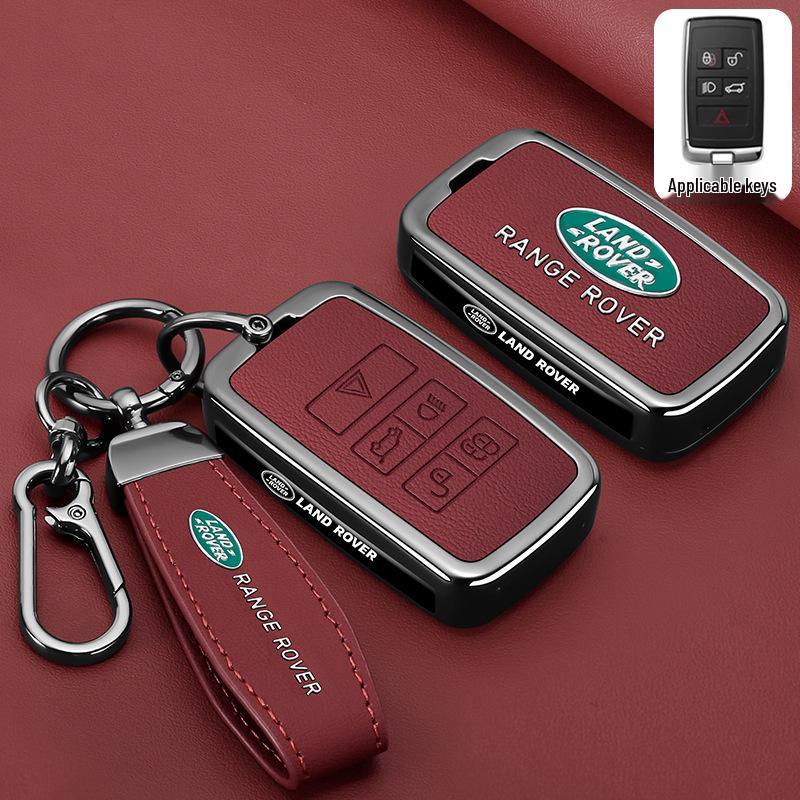 Capa de Chave Aurora para Defender 110, Discovery Sport, Range Rover Evoque e Velar – Fivela Premium para Carro