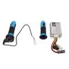 48V 1000W Motor Brushed Speed Controller with Throttle Twist Grip Waterproof for Electric Scooter Bike