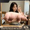 Soft Pig Plush Toy Lifelike Stuffed Pig Toy Pig Doll Pig Plush Doll Sofa Ornament