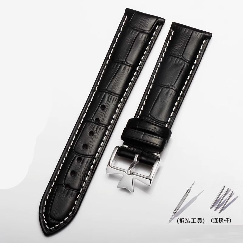 Кожаный ремешок Для мужских часов Vacheron Constantin Ремешок из коровьей кожи VC серия мастеров наследия 18 мм 19 мм 20 мм 21 мм 22mm