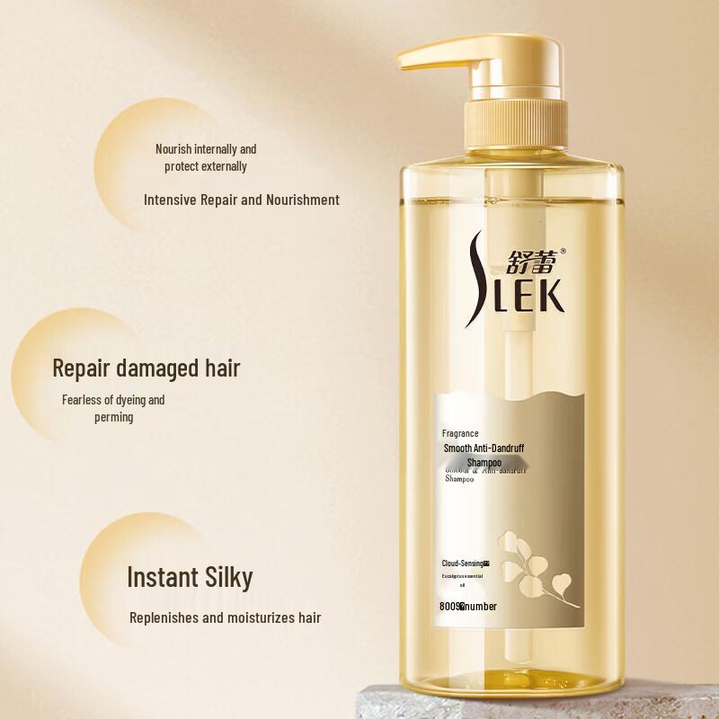 Slek Ölkontrolle Anti-Schuppen & Glättendes Shampoo