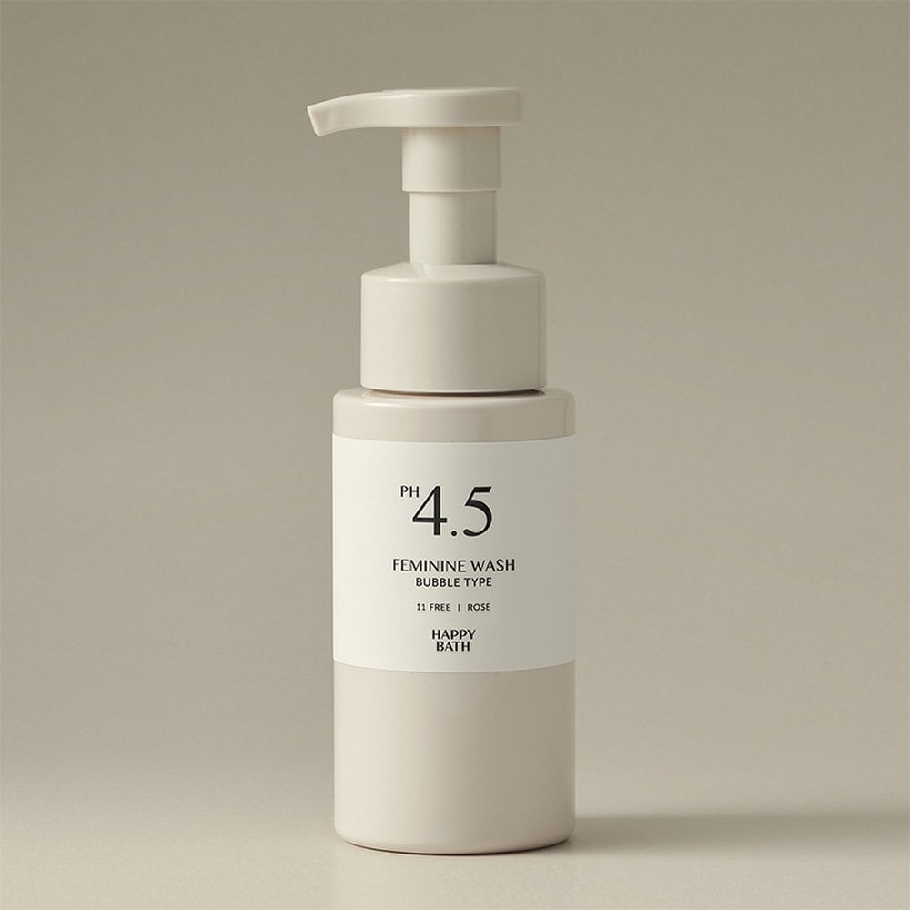 

HAPPY BATH PH4.5 Mildly Acidic Rose Bubble Feminine Cleanser 250g