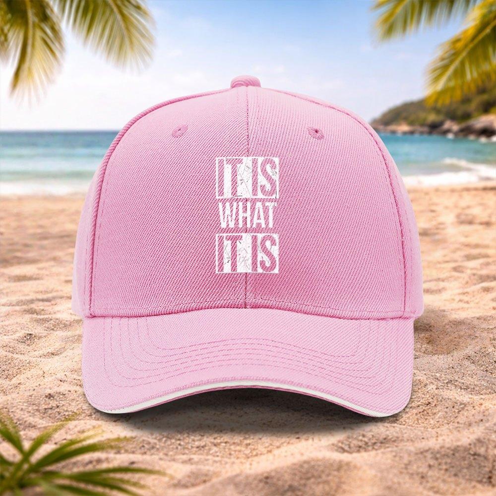 IT IS WHAT IT IS Fashion Baseball Cap Unisex MultiColor Outdoor Sports Camping Music Festival Wedding Party Gift
