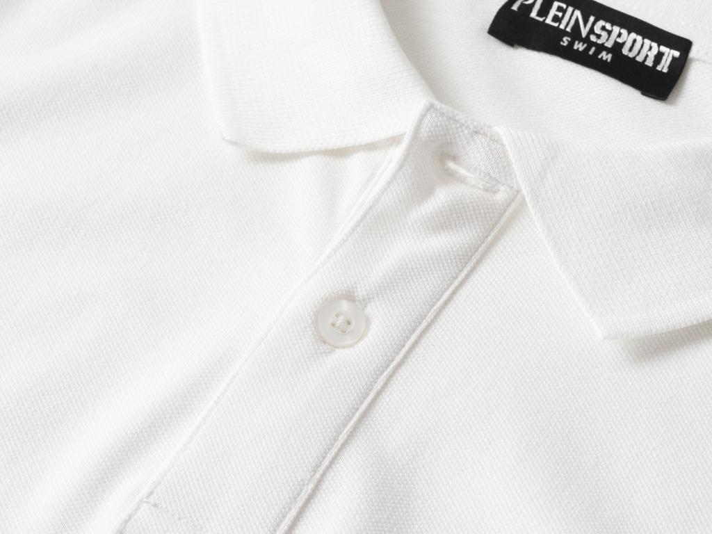 Plein Sport - Men' Polo Shirt - Ps25Mpl01/01 White