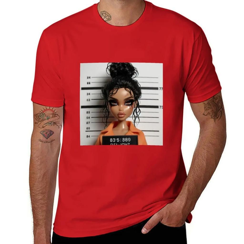 Detained Girl TShirt custom t shirt boys whites baggy shirts shirts men