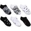 Nike Kids Socks 6 Pack Black White Kids' DA2407-902