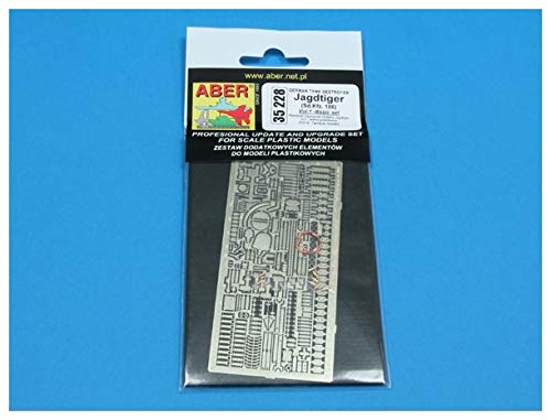 Aber 1/35 Scale German Jagdtiger Heavy Tank Destroyer Basic Set (for Tamiya) Plastic Model Parts 35228
