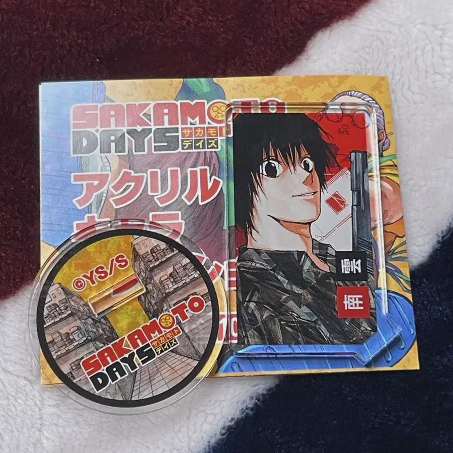 

Sakamoto Days Sakadei Nagumo оригинальная картина квадратная акриловая диорама